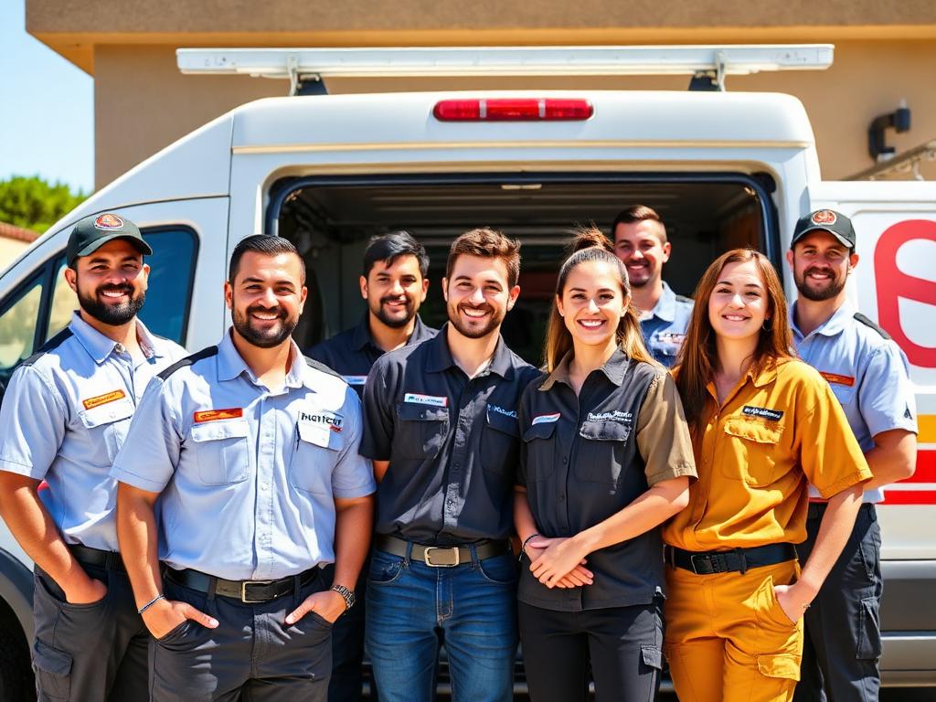 Garage Door Rancho Santa Margarita professional team of garage door technicians